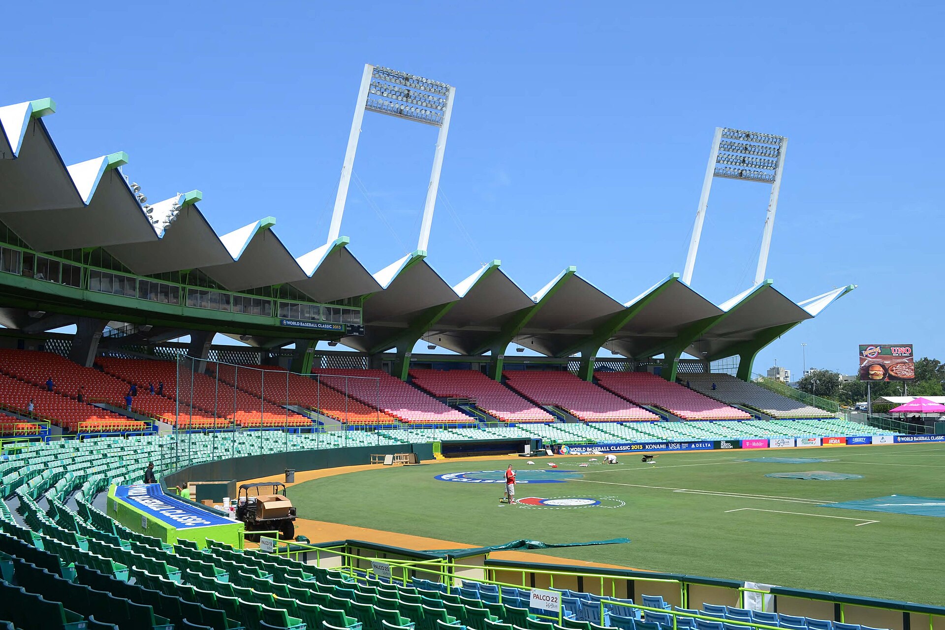Hiram Bithorn Stadium in San Juan, Puerto Rico